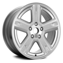 Wheel For 2007-2011 Dodge Nitro 17x7 Alloy 5 Spoke Silver Machined 5-114.3mm - £268.99 GBP