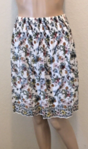 Max Studio Floral Skirt Size L - £19.45 GBP
