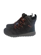 Columbia Men&#39;s Fairbanks Waterproof Omni-Heat Snow Boot Black/Rusty Size 12 - $69.30