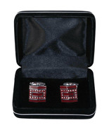 Mens Cufflinks by Vitorofolo for French Cuff Shirt V39-1 silver Plated,S... - $40.73 CAD