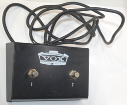 Original VOX Dual Footswitch Guitar Amplifieration Pedal - $39.55