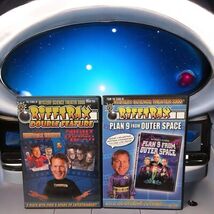2 Rifftrax DVD Lot: The Shorts Vol. 1 Night  &amp; Plan 9 From Outer Space M... - $24.87