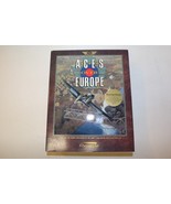 Aces Over Europe PC Dynamics Sierra DOS 3.5 Disk WWII Flight Simulator N... - £6.20 GBP