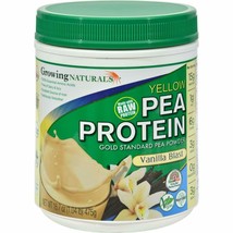 Growing Naturals Yellow Pea Protein - Vanilla Blast - 16 Oz - £24.70 GBP