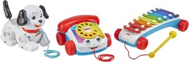 Three Traditional Pull Toys Are Included In The Fisher-Price Pull-Along Basics - £33.80 GBP