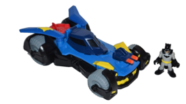 Fisher-Price Imaginext DC Super Friends Batmobile Car Batman figure toy - £11.51 GBP