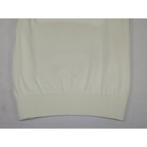 Men's Sweater Knit By BRANGO Turkey Mock Neck Cotton Blend 21050 White image 7