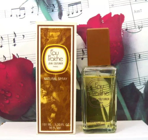 Eau Fraiche Spray 3.33 Oz. By Jean Couturier. Vintage. 90% Full. - $79.99