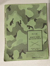 Military History: Army Infantry Platoon &amp; Squad FM 7-22 / TJB vintage 1985 - £11.71 GBP