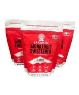 (3) 1# Lakanto Classic Monk Fruit Sweetener w Erythritol White Sugar Sub... - $32.66