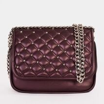 The Leno Burgundy Leather Handbag image 1