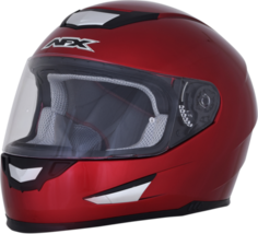 AFX Adult Street Bike FX-99 Solid Color Helmet Wine Red Md - £72.07 GBP