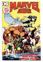 Marvel Age #2 comic book 1983-Marvel-Alpha Flight preview - £22.99 GBP