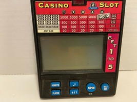 Radica Casino Slot Handheld Electronic Game Model 970 Works Great! - £5.11 GBP