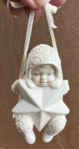 Department 56 Snowbabies Ornament Swinging On A Star Christmas Ornament - £7.79 GBP