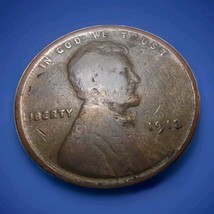 1913 Lincoln Wheat Cent Penny No mint mark - $185.83 MXN