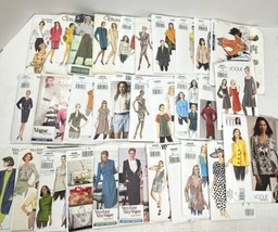 Vintage Very Easy Vogue Patterns Lot Of 30 80’s 90&#39;s Variates - £38.46 GBP