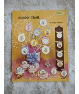 Bunny Trail by Peggy Wellman in Counted Cross Stitch Leaflet 1 Vintage 1980 - $7.59