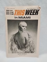 1968 This Week In Miami Vol 14 No 34 Magazine - £34.06 GBP