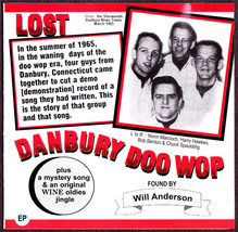 Lost Danbury CT Doo Wop EP CD Will Anderson WINE Radio - The Sherwoods - £66.84 GBP