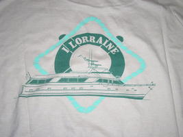 I LORRAINE BROWARD MARINE YACHTING SHIRT FT. LAUDERDALE FLORIDA Yacht Ship - $49.99