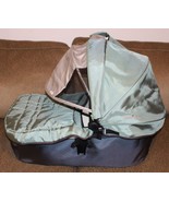 Uppababy Bassinet with changeable cover  Model 0056 Green and silver - £28.30 GBP