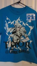 NWT MARVEL&#39;S THOR IMAGE &quot;COLOR CHANGING&quot; Size Youth XL Short Sleeve Tee - £12.57 GBP