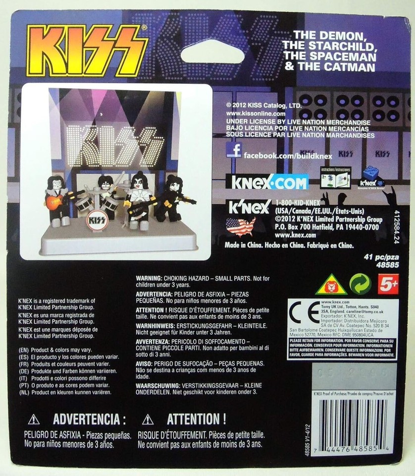 KISS Band - Buildable Figures Set by K'NEX Item image 3