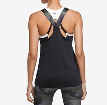 NIKE WOMEN&#39;S CAMO PP2 ELASTIKA TRAINING TANK ASSORTED SIZES DJ0757 010 - $17.99