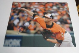 Bud Norris Autographed 11x14 Photo Baltimore Orioles Signed - £4.69 GBP