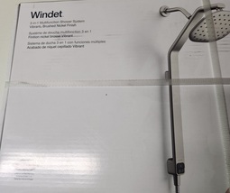 Kohler 27971-G-BN Windet 3 in 1 Showering Rail Combo - Vibrant Brushed N... - £228.90 GBP