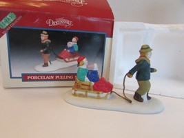 Lemax 53141 Pulling Sleigh Accessory Children in Sleigh Dickensvale Vill... - $12.30
