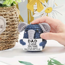 Handmade Emotional Pickle Gift, Cucumber Crochet Doll Inspirational Gift... - €18,40 EUR