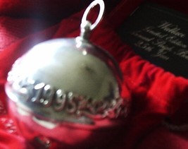 Wallace Limited Edition Annual Sleigh Bell 25th Year - $89.05