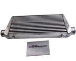 24&quot;x12&quot;x3&quot; Aluminum Intercooler Universal 600 x 300 x 76mm 3&quot; Inlet/Outlet - £85.03 GBP