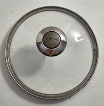 Vintage Farberware Clear Glass &amp; SS 7 3/8&quot; Round Pot Pan Replacement Lid... - $352.39 MXN