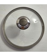 Vintage Farberware Clear Glass &amp; SS 7 3/8&quot; Round Pot Pan Replacement Lid... - $352.39 MXN
