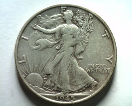 1945-S Walking Liberty Half Extra Fine Xf Extremely Fine Ef Nice Original Coin - $22.00