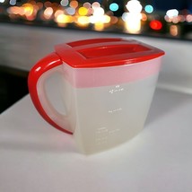 Mr Coffee Iced Tea Maker 3 Quart Replacement Red Rectangular Pitcher Onl... - £19.68 GBP