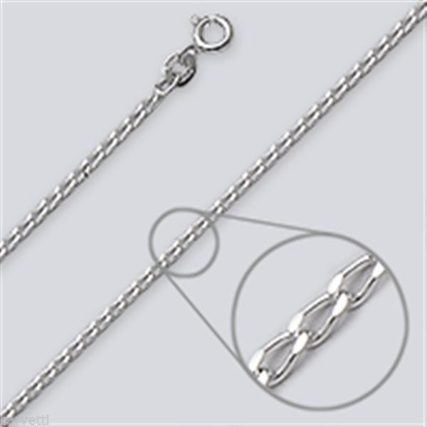 18 inch Sterling Silver Curb Chain - 1.8mm width Made in India - $8.42
