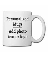 Personalized Coffee Mug - Add text, pictures or logo to our Custom Mugs,... - £12.63 GBP