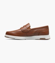 Nunn Bush Luca Moc Toe Penny Loafer Walking Shoes Cognac Multi 85103-229 image 7
