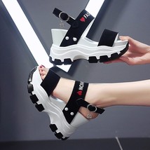 Moipheng Platform Sandals Women 2021 New Summer Chunky High Heels Female Wees Sh - £41.58 GBP