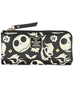 Classic Christmas Movie Oogie Boogie Zip Around Clutch Wallet - $451.29 MXN