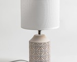 Table Lamp Small Ceramic White Table Lamp For Bedside,Bedroom,Livingroom... - £36.35 GBP