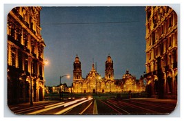 Catedral Metropolitana de la Ciudad de México Mexico City Chrome Postcar... - £3.11 GBP