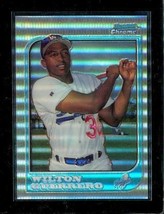 Vintage 1997 Bowman Chrome Refractor Baseball Card #129 Wilton Guerrero Dodgers - £7.86 GBP