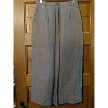 Pendleton Size 8 Straight Skirt Brown Plaid Slit Business Womens - £16.00 GBP