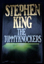 THE TOMMYKNOCKERS Stephen King 1987 HCDJ FEFP Evil Aliens SciFi horror H... - $21.78