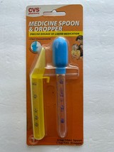 CVS Health Medicine Spoon and Dropper -Precise Dosage of Liquid Medicine - $3.80